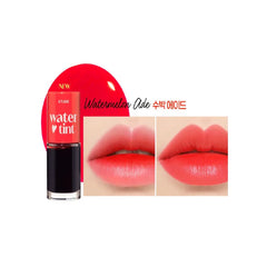 etude house water tint, watermelon ade lip tint, korean lip tint, long lasting lip stain, k beauty lip tint, natural lip tint, gradient lips korea, lightweight lip tint, fruity lip tint, etude house tint - Makeup Stash Pakistan