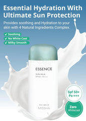 Missha - All Around Safe Block Essence Sun Milk SPF50+ PA+++ 70ml - Makeup Stash Pakistan