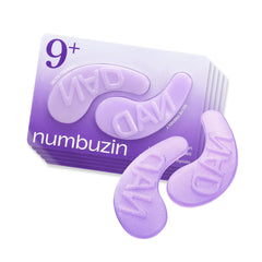 Numbuzin – No.9 NAD+ Collagen +50 Peptides Eye Patches 8g - Makeup Stash Pakistan