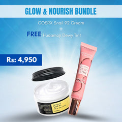COSRX Snail 92 Cream + Hudamoji Dewy Tint - Glow & Nourish Bundle