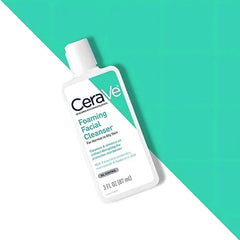 Foaming face wash, cleanser for oily skin, hydrating facial cleanser,ceramide cleanser, niacinamide face wash, skincare for oily skin, fragrance free cleanser, daily facial cleanser, dermatologist recommended cleanser, gentle foaming cleanser - Makeupstashpk