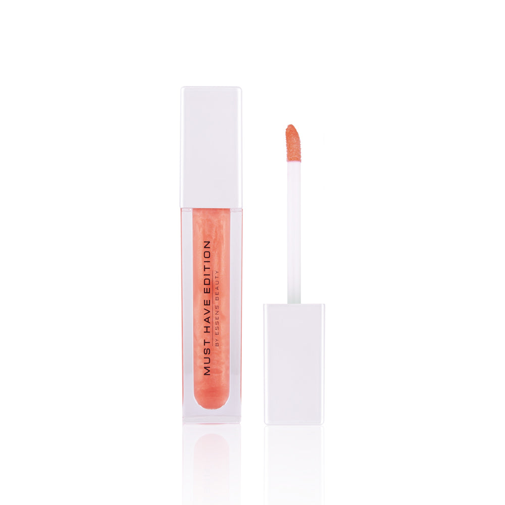 Essens Glitter Glass Lip Gloss 05 Light Coral - Makeup Stash Pakistan
