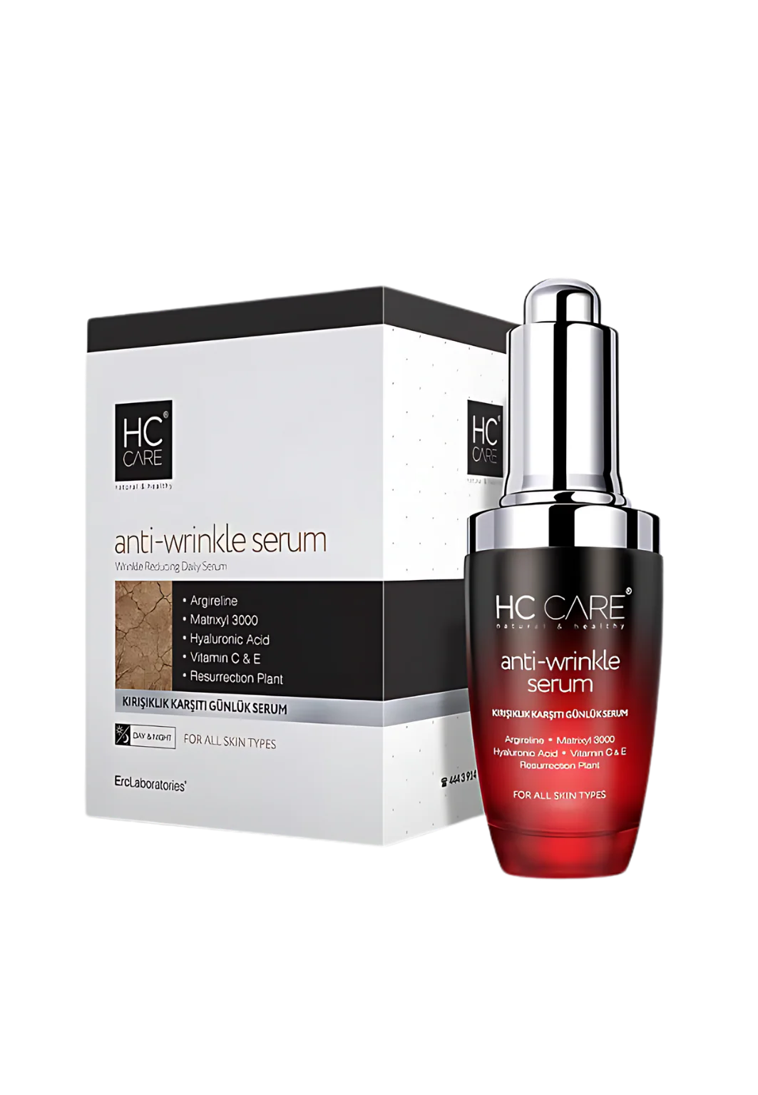 HC - Skin Secret Dual Functioning Serum (Glowing+Anti-wrinkle) 30ml - Makeup Stash Pakistan