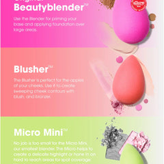 Ultra-Soft , Flawless ,Blending, Foundation Blending Sponge , Makeup Blender , Soft Makeup Sponge , Makeup Accessories , Makeupstashpk