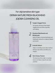 Celimax - Fresh Blackhead Jajoba Cleansing Oil 150ml-Makeup Stash Pakistan