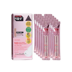 VT Cosmetics Collagen Reedle Shot 100 Stick Pouch – 2ml × 10ea | Intensive Firming & Skin Renewal Ampoule Sticks