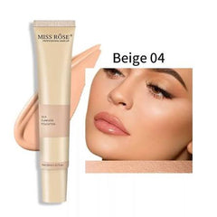 Miss Rose Foundation, Miss Rose Silk Flawless Foundation, Miss Rose Beige 4, Beige 4 Foundation, Liquid Foundation, Full Coverage Foundation, Long Lasting Foundation, Natural Finish Foundation, Lightweight Foundation, Flawless Foundation, Face Makeup, Base Makeup, Smooth Finish Foundation, Buildable Coverage Foundation, Everyday Foundation - Makeupstashpk