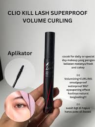 Clio - Kill Lash Superproof Mascara 02 Volume Curling- Makeup Stash Pakistan Clio - Kill Lash Superproof Mascara 02 Volume Curling- Makeup Stash Pakistan