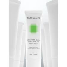 Cell Fusion C Advanced Clear Sunscreen 100 SPF50+/PA++++ 35ml- Makeup Stash Pakistan