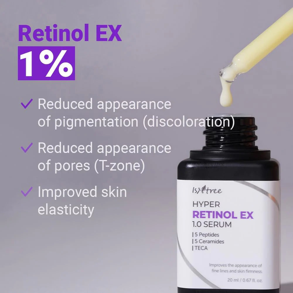 Isntree - Hyper Retinol Ex 1.0 Serum 20ml - Makeup Stash Pakistan