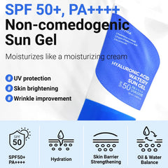 Isntree - Hyaluronic Acid Watery Sun Gel 50ml - Makeup Stash Pakistan