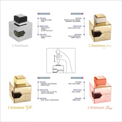 HARAMAIN L’AVENTURE Collection Perfume Gift Set (L’AVENTURE 100ml EDP + L’AVENTURE Rose 100ml EDP)