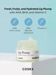 Cosrx - Lip Plump - Refresh AHA BHA Vitamin C Lip Plumper 20g - Makeup Stash Pakistan