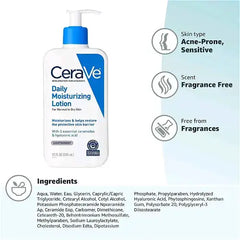 CeraVe Daily Moisturizing Lotion, For Normal To Dry Skin, 87ml - Makeup Stash Pakistan