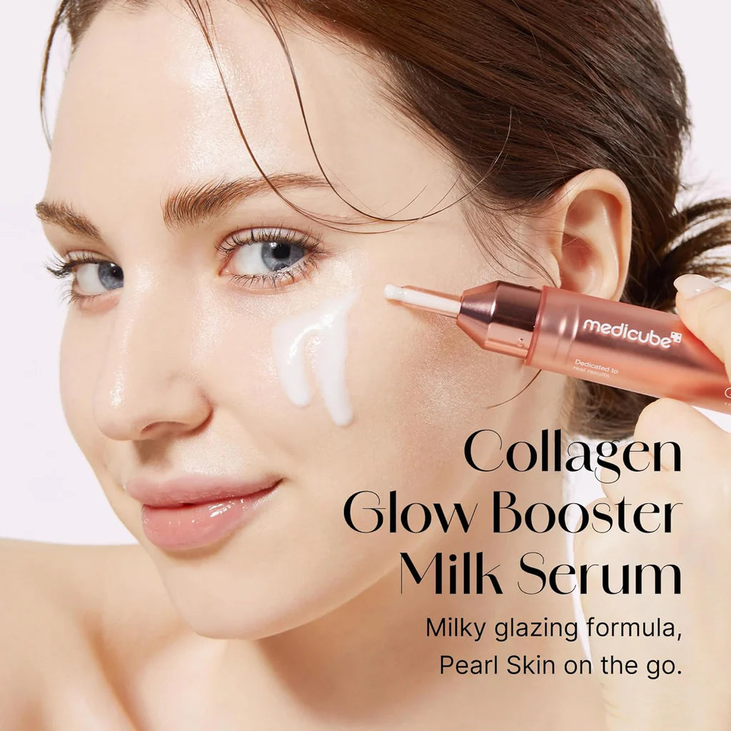 Medicube Collagen Glow Booster Serum 15ml - Makeup Stash Pakistan Medicube Collagen Glow Booster Serum 15ml - Makeup Stash Pakistan