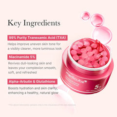 Medicube,Capsule Cream,Moisturizer,Hydrating,lightweight,Long-lasting,Makeupstashpk