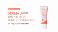 Aestura - Derma UV365 Red Calming Tone-Up Sunscreen 10ml - Makeup Stash Pakistan