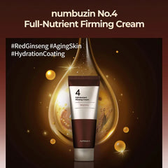 Nutrient Firming Cream ,Anti-Aging , Elasticity , Boosting , Korean Moisturizer - Makeup Stash Pakistan