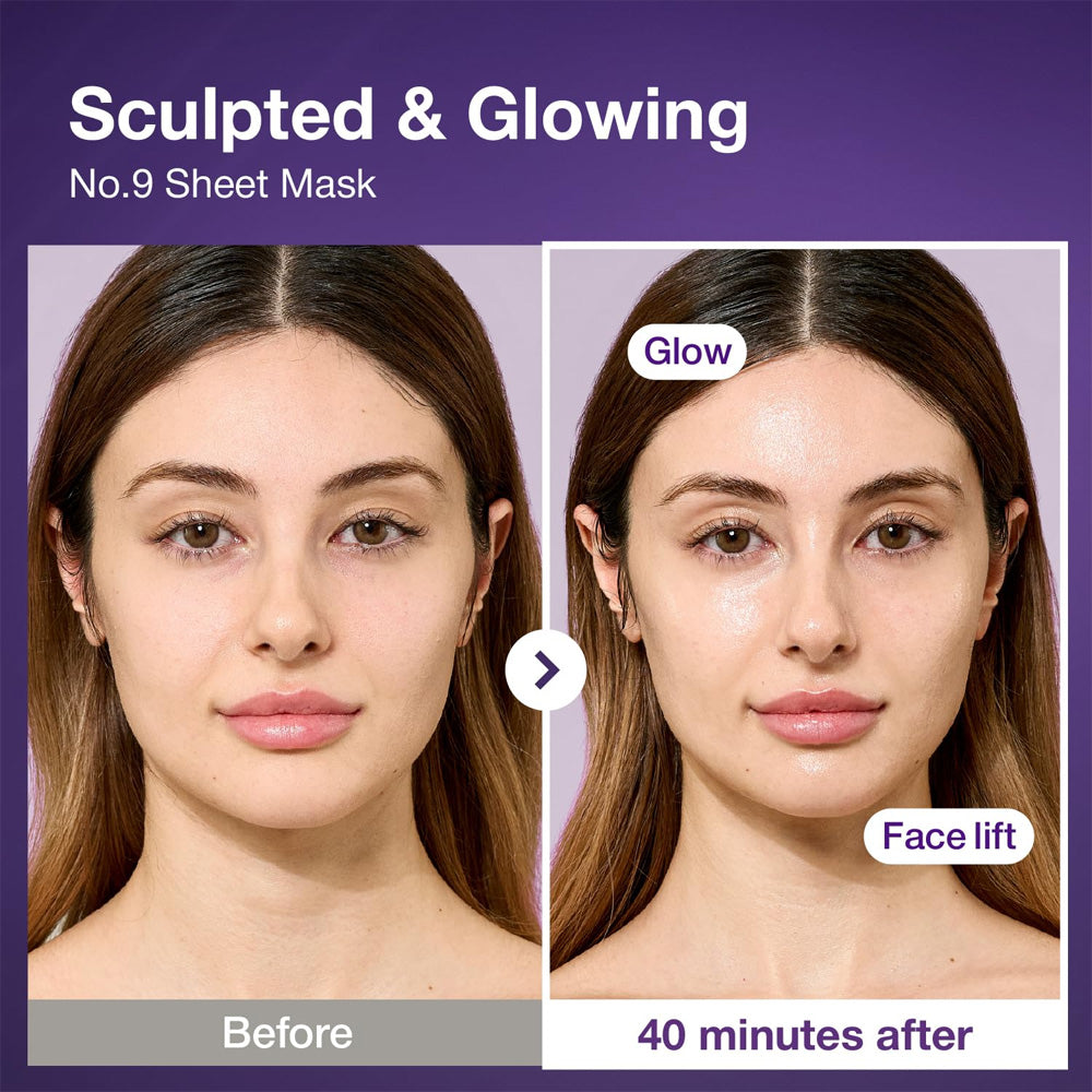 Numbuzin - No. 9 NAD Bio Lifting-sil Full Face Mask 28ml - Makeup Stash Pakistan