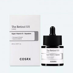 COSRX - The Retinol 0.5 Super Vitamin E + Squalane Oil 20ml -Makeup Stash Pakistan
