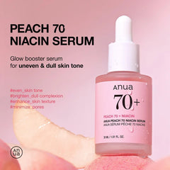 Anua Peach 70 Niacin Serum 30ml - Makeup Stash Pakistan