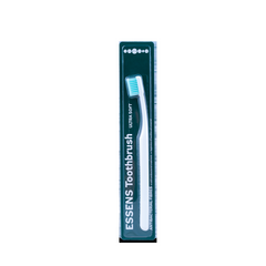 ESSENS Ultra Soft Toothbrush White/Green - Makeup Stash Pakistan