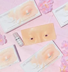 JINCHINIAO Makeup Practice Face Board,Makeup Artist,Realistic Skin Pad ,Makeup Beginner Self-taught- - Makeup Stash Pakistan