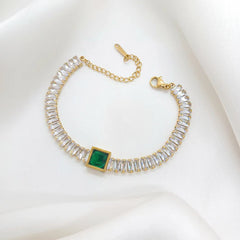 Zircon,Bracelet,High-Quality,Elegant,Makeup Stash Pakistan