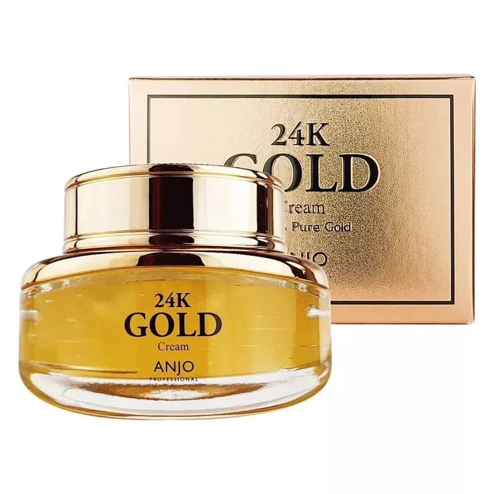 Anjo - 24K Gold Cream 50ml - Makeup Stash Pakistan
