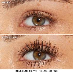 Too Faced,Mascara,Black Mascara,Volumizing Mascara,Long-lasting,Clump-free mascara,Makeupstashpk