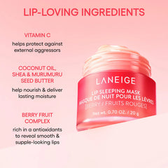 Laneige,Lip Mask,Sleeping Mask,Hydrating,Lip Care,Overnight Lip Care,long-lasting,Deeply hydrates,Makeupstashpk