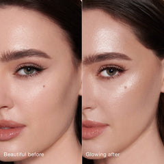 Tilbury Spotlight, Beauty Light Wand 5ml, Charlotte Tilbury Highlighter, liquid glow highlighter, easy highlighter wand, champagne highlighter, dewy skin makeup, radiant glow makeup, Charlotte Tilbury makeup, Hollywood glow highlighter, luxury liquid highlighter - Makeupstashpk