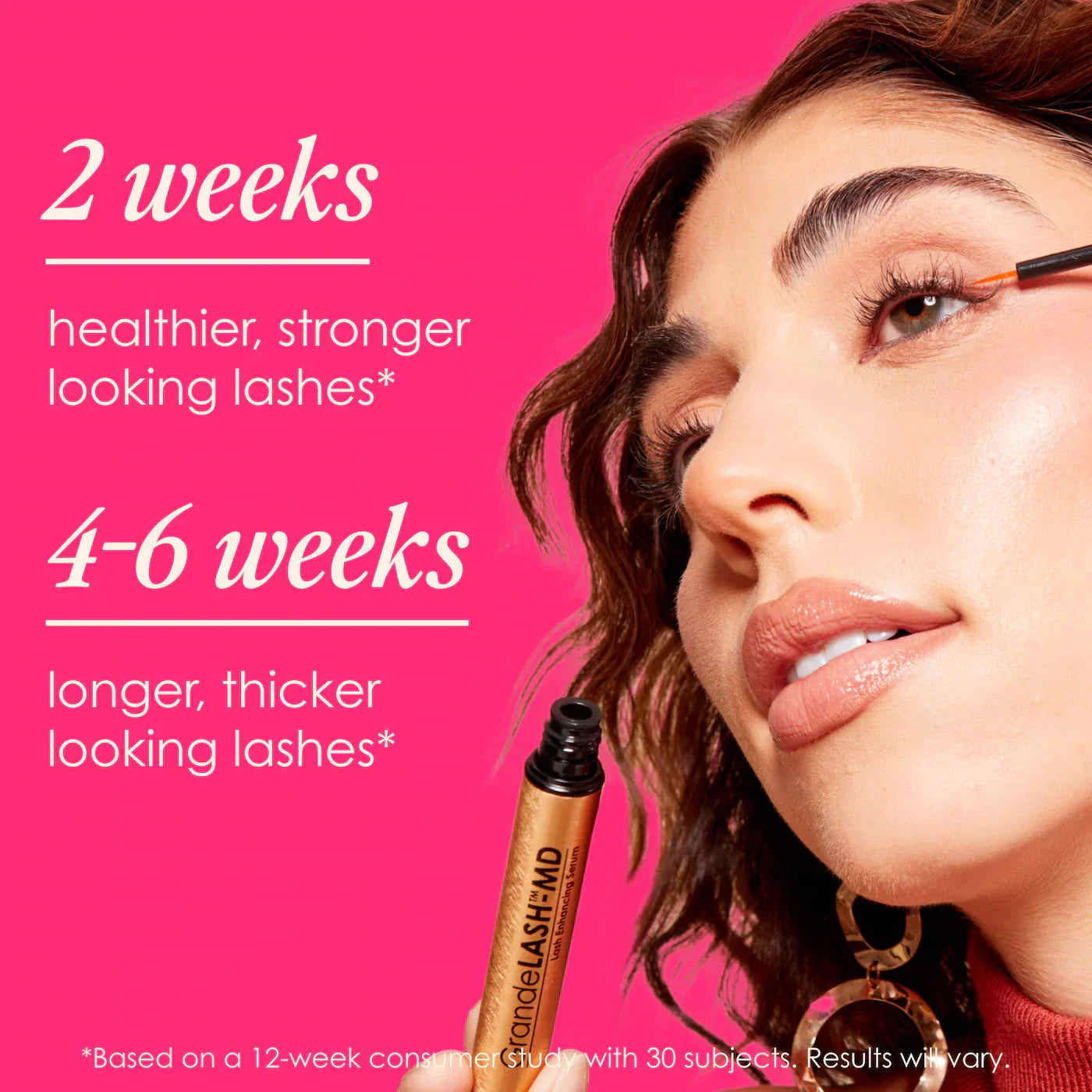 Healthier, Stronger ,Lashes Serum , Thicker , Volumizing & Lash Care , stronger lashes, longer , Makeup Stash Pakistan