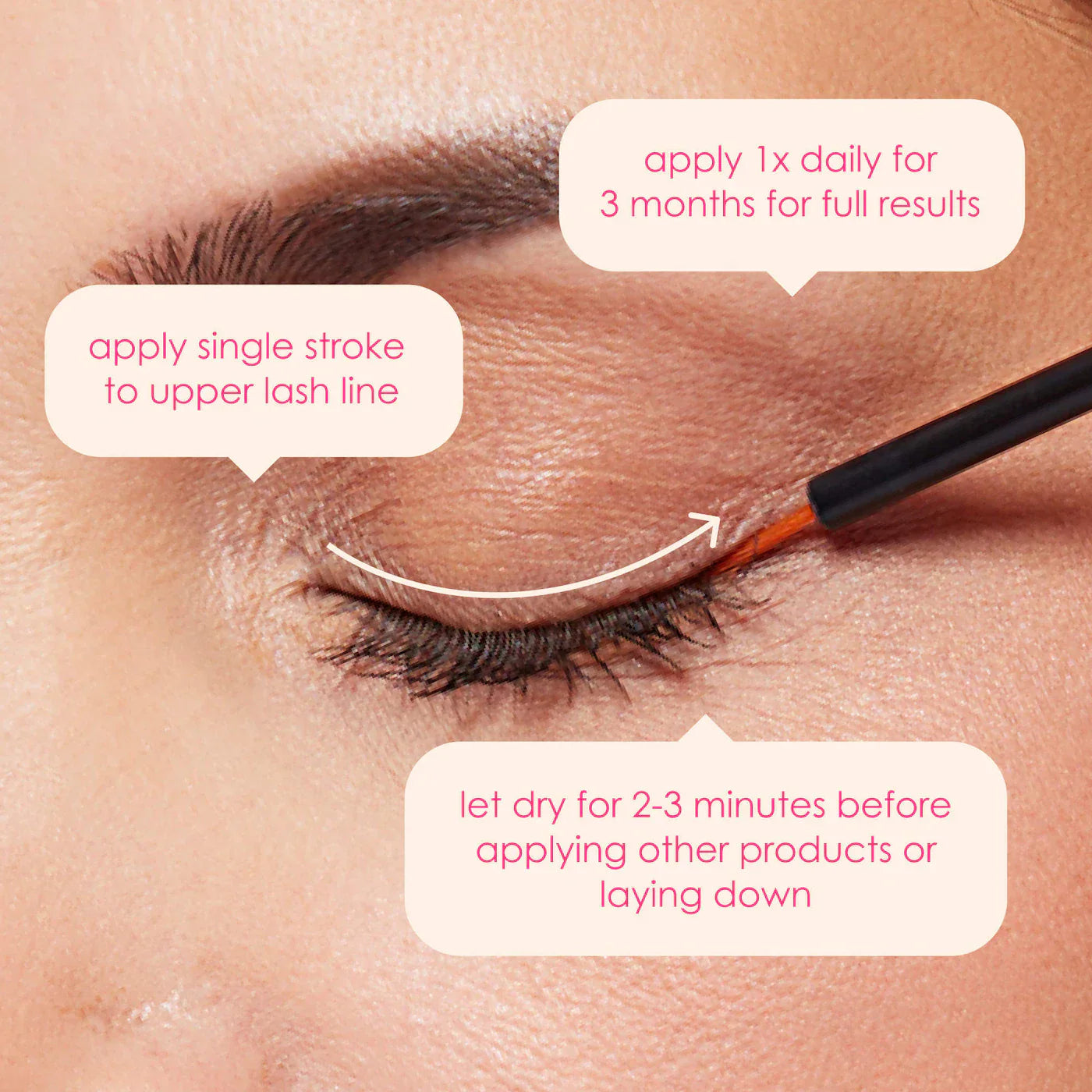 Healthier, Stronger ,Lashes Serum , Thicker , Volumizing & Lash Care , stronger lashes, longer , Makeup Stash Pakistan