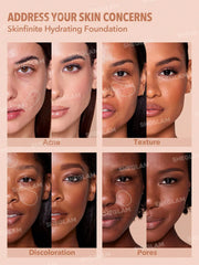 Matte Foundation , Full Coverage , Lightweight , combination skin. , flawless finish , Makeupstashpk
