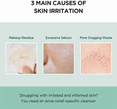 SKIN1004 - Madagascar Centella Tea-Trica BHA Foam 125ml - Makeup Stash Pakistan