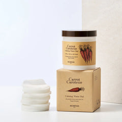 SKINFOOD - Carrot Carotene Calming Water Pad - 60 EA - Makeup Stash Pakistan