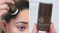 The Face Shop - Quick Hair Puff 01 Natural Brown 7g - Makeup Stash Pakistan