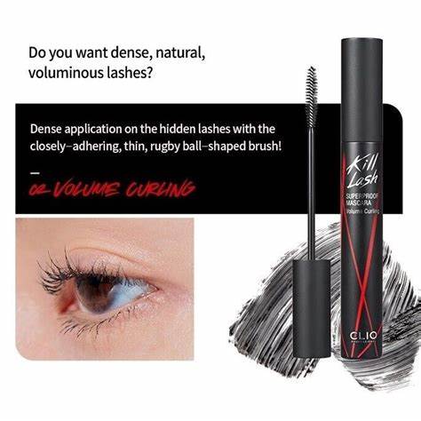 Clio - Kill Lash Superproof Mascara 02 Volume Curling- Makeup Stash Pakistan Clio - Kill Lash Superproof Mascara 02 Volume Curling- Makeup Stash Pakistan