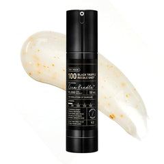 VT Cosmetics, Black Truffle Reedle Shot 100, VT Reedle Shot, Korean skincare serum, black truffle serum, anti aging Korean skincare, glow boosting serum,Makeupstashpk