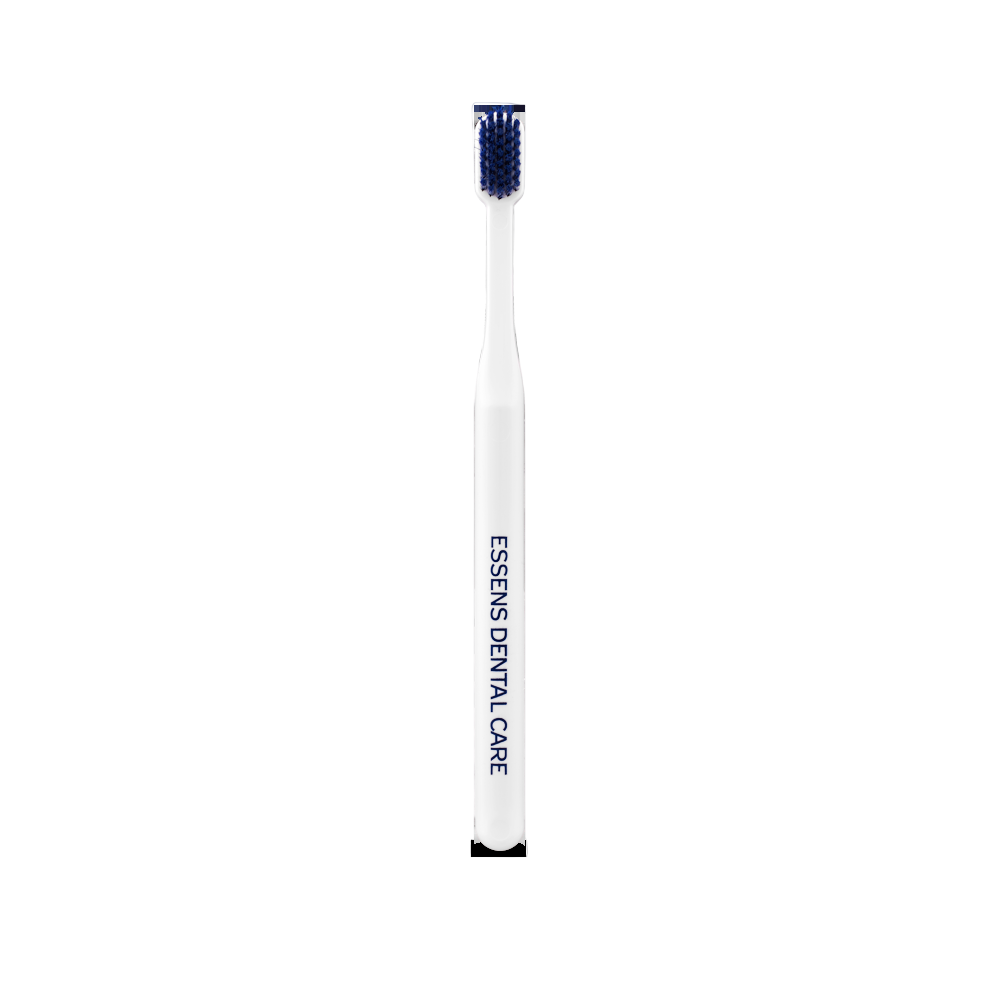 ESSENS Ultra Soft Toothbrush - White/Black - Makeup Stash Pakistan