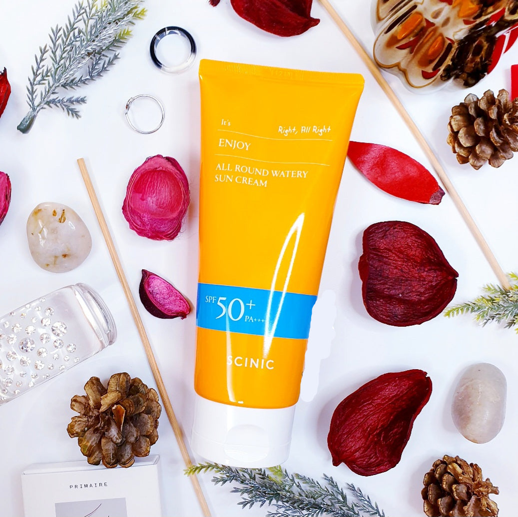 Scinic - Enjoy All Round Water Sun Cream 200ml - Makeup Stash Pakistan Scinic - Enjoy All Round Water Sun Cream 200ml - Makeup Stash Pakistan