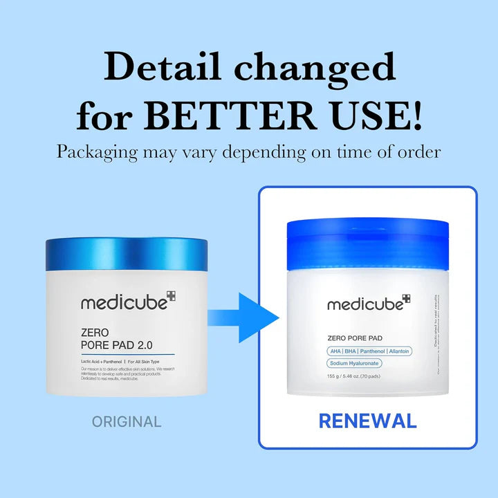 Medicube Zero Pore Pad 2.0 - 70 pads - Makeup Stash Pakistan Medicube Zero Pore Pad 2.0 - 70 pads - Makeup Stash Pakistan