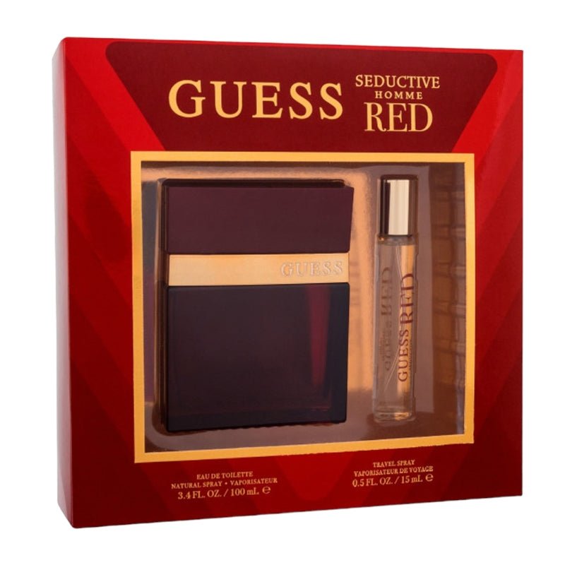 GUESS SEDUCTIVE RED MEN EDT 2S SET (100ML+15ML) - Makeup MSash PakiMSan - Guess