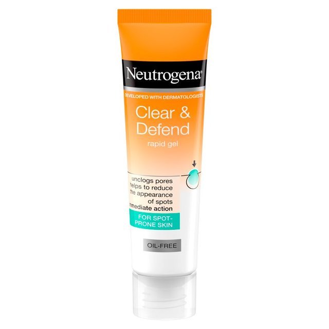 Neutrogena Cream Clear & Defend Rapid Gel Oil Free 15 ML - Makeup MSash PakiMSan - Neutrogena