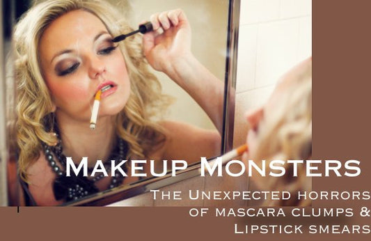 Makeup Monsters: The Unexpected Horror of Mascara Clumps and Lipstick Smears - Makeup Stash Pakistan