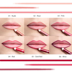 Essens -Must Have Edition - Lip pencil 06 Wine 1.2gm - Makeup Stash Pakistan