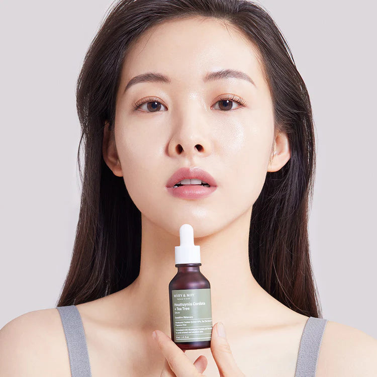Mary & May - Houttuynia Cordata +Tea Tree Serum 30ml - Makeup Stash Pakistan