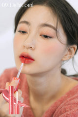 Rom&nd - Juicy Lasting Tint Original Series Series No.9 Litchi Coral - Makeup Stash Pakistan

