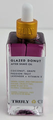 Truly Glazed Donut After Shave Oil - Coconut, Grape, Lavender, Vit E - 3.1 Oz 20ml Makeup Stash Pakistan